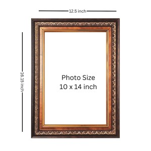 Sri Vishwakarma Color Photo 12x16 Inch - Vibrant Religious Wall Art for Home or Office Decor.