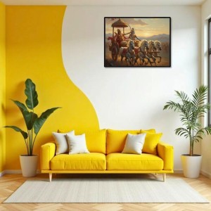 Lord Krishna Laminated Photo - 7x9 Inches, Divine Blessings For Home & Office And Temple Decoration (F16074) Lord Krishna Laminated Photo - 7x9 Inches, Divine Blessings For Home & Office And Temple Decoration (F16074)