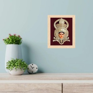 Maa Durga Colored Photo | Hindu Goddess Wall Art for Home & Temple Decoration|Sacred Religious Wall Hanging for Pooja Rooms Maa Durga Colored Photo | Hindu Goddess Wall Art for Home & Temple Decoration|Sacred Religious Wall Hanging for Pooja Rooms