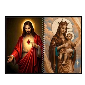 Jesus Christ-Our Lady Of Good Health Laminated Photo - 7x9 Inches, Divine Blessings For Home & Office And Temple Decoration (F16382) Jesus Christ-Our Lady Of Good Health Laminated Photo - 7x9 Inches, Divine Blessings For Home & Office And Temple Decoration (F16382)