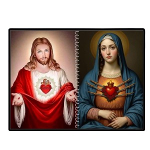 Jesus Christ-Our Lady Of Sorrows Laminated Photo - 7x9 Inches, Divine Blessings For Home & Office And Temple Decoration (F16338) Jesus Christ-Our Lady Of Sorrows Laminated Photo - 7x9 Inches, Divine Blessings For Home & Office And Temple Decoration (F16338)