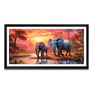 Nature Landscape Floating Frame Scenery Digital Print - (I5615) - 24x36 inch Modern Nature Wall Art for Living Room, Bedroom, Office, Hotels, Drawing Room Nature Landscape Floating Frame Scenery Digital Print - (I5615) - 24x36 inch Modern Nature Wall Art for Living Room, Bedroom, Office, Hotels, Drawing Room