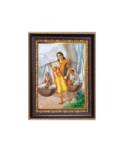 Shravan Kumar Ramayana Digital Print Photo 10x12 inches - Vibrant Religious Wall Art for Home, Office and Temple Decor
