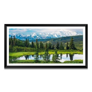 Nature Landscape Floating Frame Scenery Digital Print - (I5725) - 18x36 inch Modern Nature Wall Art for Living Room, Bedroom, Office, Hotels, Drawing Room Nature Landscape Floating Frame Scenery Digital Print - (I5725) - 18x36 inch Modern Nature Wall Art for Living Room, Bedroom, Office, Hotels, Drawing Room