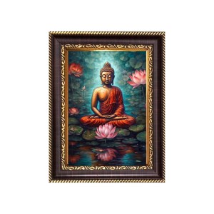 Goutam Buddha Digital Print Photo 10.7x12.7 inches - Vibrant Religious Wall Art for Home or Office Decor. Goutam Buddha Digital Print Photo 10.7x12.7 inches - Vibrant Religious Wall Art for Home or Office Decor.