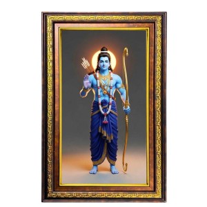 Lord Rama Digital Golden Balck Color Photo Frame | Hindu Religious Wall Decor | 12x18 Inches - Inspirational Wall Art For Office, Home Decor - Ideal Spiritual Gift (F16852) Lord Rama Digital Golden Balck Color Photo Frame | Hindu Religious Wall Decor | 12x18 Inches - Inspirational Wall Art For Office, Home Decor - Ideal Spiritual Gift (F16852)