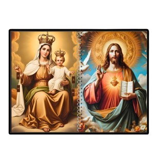 Jesus Christ - Our Lady Of Good Health Laminated Photo - 9x11 Inches, Divine Blessings For Home & Office And Temple Decoration (F16388)