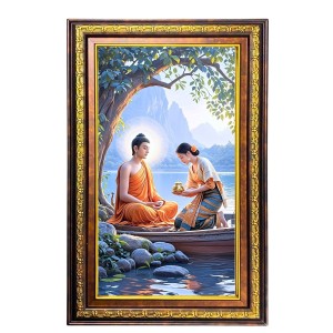 Lord Buddha Digital Golden Balck Color Photo Frame | Hindu Religious Wall Decor | 18x24 Inches - Inspirational Wall Art For Office, Home Decor - Ideal Spiritual Gift (F16515) Lord Buddha Digital Golden Balck Color Photo Frame | Hindu Religious Wall Decor | 18x24 Inches - Inspirational Wall Art For Office, Home Decor - Ideal Spiritual Gift (F16515)