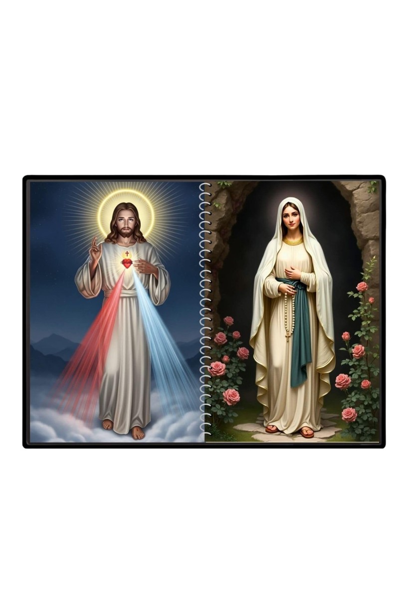 Jesus Christ-Immaculate Conception Laminated Photo - 7x9 Inches, Divine Blessings For Home & Office And Temple Decoration (F16445)