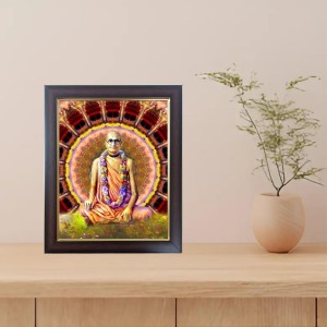 Hitech Sales Srila Bhaktisiddhanta Saraswati Goswami Photo Frame for Pooja Room, Temple Decor, Home Decoration and Gift Hitech Sales Srila Bhaktisiddhanta Saraswati Goswami Photo Frame for Pooja Room, Temple Decor, Home Decoration and Gift