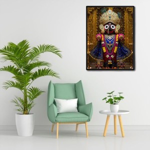 Jagannath Laminated Photo - 5x7 Inches, Divine Blessings for Home & Office and Temple Decoration Jagannath Laminated Photo - 5x7 Inches, Divine Blessings for Home & Office and Temple Decoration