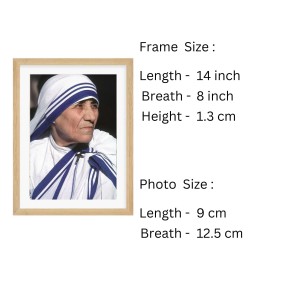 Inspiring Mother Teresa Colored Photo| Saint of Kolkata |Perfect for Home, Office, or ReligiousDecoration |Ideal Spiritual Gift Inspiring Mother Teresa Colored Photo| Saint of Kolkata |Perfect for Home, Office, or ReligiousDecoration |Ideal Spiritual Gift