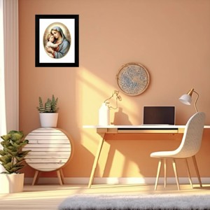 Mother Mary and Baby Jesus Colored Photograph |Divine Wall Art | Perfect for Home or ReligiousDecoration | Devotional wall art Mother Mary and Baby Jesus Colored Photograph |Divine Wall Art | Perfect for Home or ReligiousDecoration | Devotional wall art