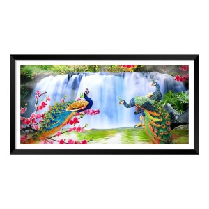 Nature Landscape Floating Frame Scenery Digital Print - (I5906) - 18x36 inch Modern Nature Wall Art for Living Room, Bedroom, Office, Hotels, Drawing Room Nature Landscape Floating Frame Scenery Digital Print - (I5906) - 18x36 inch Modern Nature Wall Art for Living Room, Bedroom, Office, Hotels, Drawing Room