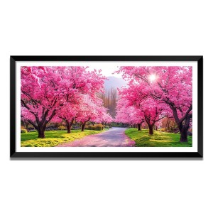 Nature Landscape Floating Frame Scenery Digital Print - (I5837) - 18x36 inch Modern Nature Wall Art for Living Room, Bedroom, Office, Hotels, Drawing Room Nature Landscape Floating Frame Scenery Digital Print - (I5837) - 18x36 inch Modern Nature Wall Art for Living Room, Bedroom, Office, Hotels, Drawing Room