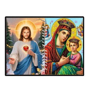 Jesus Lady Of Velankanni Laminated Photo - 9x11 Inches, Divine Blessings For Home & Office And Temple Decoration (F16209) Jesus Lady Of Velankanni Laminated Photo - 9x11 Inches, Divine Blessings For Home & Office And Temple Decoration (F16209)