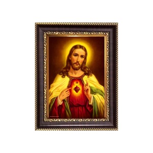 Jishu Christa Jesus Digital Print Photo 8.7x10.7 inches - Vibrant Religious Wall Art for Home or Office Decor. Jishu Christa Jesus Digital Print Photo 8.7x10.7 inches - Vibrant Religious Wall Art for Home or Office Decor.