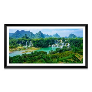 Nature Landscape Floating Frame Scenery Digital Print - (I5539) - 24x48 inch Modern Nature Wall Art for Living Room, Bedroom, Office, Hotels, Drawing Room Nature Landscape Floating Frame Scenery Digital Print - (I5539) - 24x48 inch Modern Nature Wall Art for Living Room, Bedroom, Office, Hotels, Drawing Room
