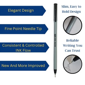 AGNI 4G Pro | Pack of 20 Units | Black Direct-Fill Pens | 0.7 mm Tip size | Ideal for Students and Professionals | Suitable for School and Office Writing AGNI 4G Pro | Pack of 20 Units | Black Direct-Fill Pens | 0.7 mm Tip size | Ideal for Students and Professionals | Suitable for School and Office Writing