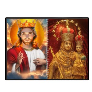 Jesus Christ-Our Lady Of Good Health Laminated Photo - 7x9 Inches, Divine Blessings For Home & Office And Temple Decoration (F16355) Jesus Christ-Our Lady Of Good Health Laminated Photo - 7x9 Inches, Divine Blessings For Home & Office And Temple Decoration (F16355)