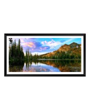 Nature Landscape Floating Frame Scenery Digital Print - (I5893) - 24x36 inch Modern Nature Wall Art for Living Room, Bedroom, Office, Hotels, Drawing Room