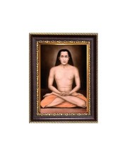 Mahavatar Babaji Digital Print Photo 10.7x12.7 inches - Vibrant Religious Wall Art for Home or Office Decor.