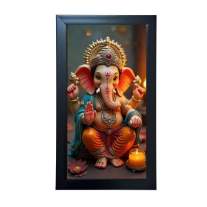 Lord Ganesh Murti Religious Art Photo Frame – Acrylic Wall Decor for Home, Office & Temple (39.5 x 24.3 cm) Lord Ganesh Murti Religious Art Photo Frame – Acrylic Wall Decor for Home, Office & Temple (39.5 x 24.3 cm)