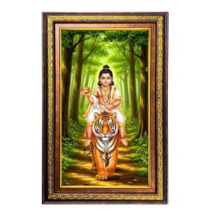 Lord Murugan Digital Golden Balck Color Photo Frame | Hindu Religious Wall Decor | 10x16 Inches - Inspirational Wall Art For Office, Home Decor - Ideal Spiritual Gift (F16638) Lord Murugan Digital Golden Balck Color Photo Frame | Hindu Religious Wall Decor | 10x16 Inches - Inspirational Wall Art For Office, Home Decor - Ideal Spiritual Gift (F16638)