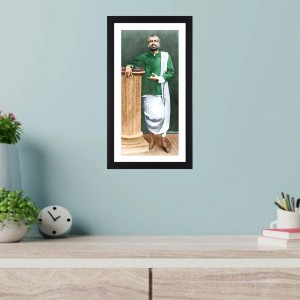 Sri Sri Thakur Ramkrishna Dev Colored Photo Frame |Divine Wall Art | Ideal for Home or Puja Room Déco