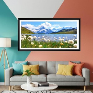 Nature Landscape Floating Frame Scenery Digital Print - (I5856) - 18x36 inch Modern Nature Wall Art for Living Room, Bedroom, Office, Hotels, Drawing Room Nature Landscape Floating Frame Scenery Digital Print - (I5856) - 18x36 inch Modern Nature Wall Art for Living Room, Bedroom, Office, Hotels, Drawing Room