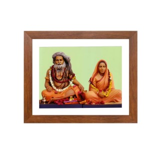 Divine Sadguru Sri Sri Bijay Krishna Goswami with Wife Yogmaya Colored Photo | Spiritual Wall Art for Home | Ideal Gift for Devotees Divine Sadguru Sri Sri Bijay Krishna Goswami with Wife Yogmaya Colored Photo | Spiritual Wall Art for Home | Ideal Gift for Devotees