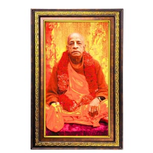 Bhaktivedanta Swami Prabhupada Digital Golden Balck Color Photo Frame | Hindu Religious Wall Decor | 10x16 Inches - Inspirational Wall Art For Office, Home Decor - Ideal Spiritual Gift (F16851) Bhaktivedanta Swami Prabhupada Digital Golden Balck Color Photo Frame | Hindu Religious Wall Decor | 10x16 Inches - Inspirational Wall Art For Office, Home Decor - Ideal Spiritual Gift (F16851)