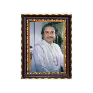 Sri Kishore Kumar Digital Print Photo 10.7x12.7 inches - Vibrant Religious Wall Art for Home or Office Decor.