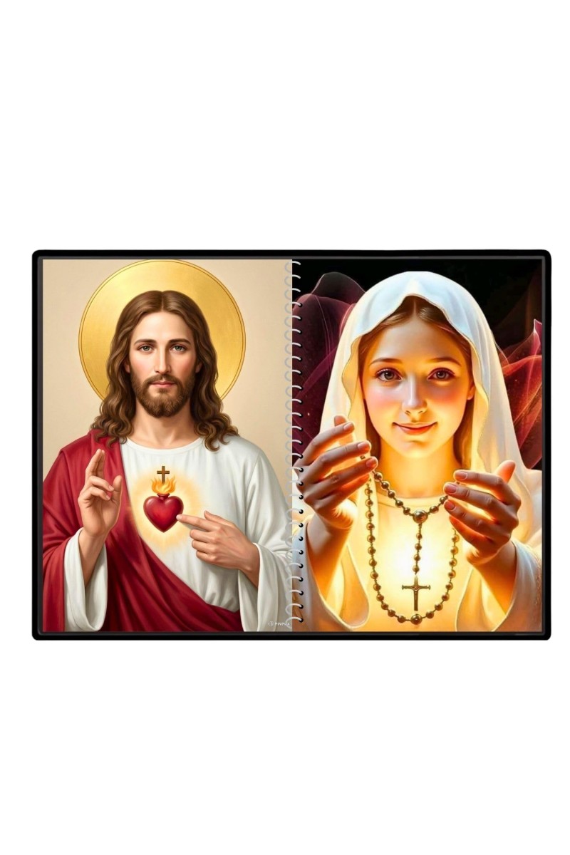 Jesus Christ-Immaculate Conception Laminated Photo - 7x9 Inches, Divine Blessings For Home & Office And Temple Decoration (F16436)