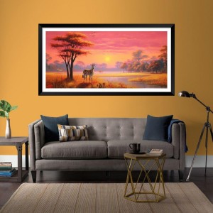Nature Landscape Floating Frame Scenery Digital Print - (I5779) - 12x24 inch Modern Nature Wall Art for Living Room, Bedroom, Office, Hotels, Drawing Room Nature Landscape Floating Frame Scenery Digital Print - (I5779) - 12x24 inch Modern Nature Wall Art for Living Room, Bedroom, Office, Hotels, Drawing Room