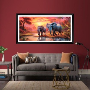 Nature Landscape Floating Frame Scenery Digital Print - (I5615) - 24x36 inch Modern Nature Wall Art for Living Room, Bedroom, Office, Hotels, Drawing Room Nature Landscape Floating Frame Scenery Digital Print - (I5615) - 24x36 inch Modern Nature Wall Art for Living Room, Bedroom, Office, Hotels, Drawing Room
