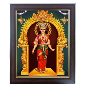 Hitech Sales Devi Kanyakumari Photo Frame for Pooja Room, Temple Decor, Home Decoration and Gift (Wall and Tabletop, Rectangular, Polystyrene Frame, Printed Photo, 24 x 29 cm, Black) Hitech Sales Devi Kanyakumari Photo Frame for Pooja Room, Temple Decor, Home Decoration and Gift (Wall and Tabletop, Rectangular, Polystyrene Frame, Printed Photo, 24 x 29 cm, Black)