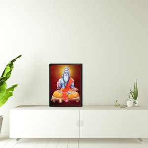 Vashishtha Laminated Photo - 5x7 Inches, Divine Blessings for Home & Office and Temple Decoration Vashishtha Laminated Photo - 5x7 Inches, Divine Blessings for Home & Office and Temple Decoration