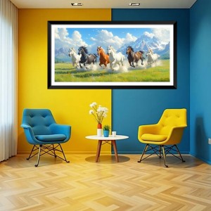 Nature Landscape Floating Frame Scenery Digital Print - (I5917) - 18x36 inch Modern Nature Wall Art for Living Room, Bedroom, Office, Hotels, Drawing Room Nature Landscape Floating Frame Scenery Digital Print - (I5917) - 18x36 inch Modern Nature Wall Art for Living Room, Bedroom, Office, Hotels, Drawing Room