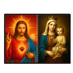 Jesus Christ - Our Lady Of Velankanni Laminated Photo - 9x11 Inches, Divine Blessings For Home & Office And Temple Decoration (F16375) Jesus Christ - Our Lady Of Velankanni Laminated Photo - 9x11 Inches, Divine Blessings For Home & Office And Temple Decoration (F16375)