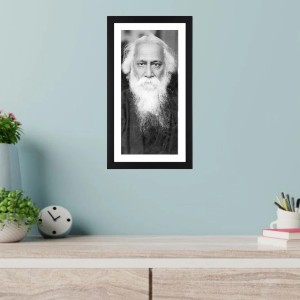 Kabiguru Rabindranath Tagore Black and white Photo | Perfect for Home or OfficeDecoration Kabiguru Rabindranath Tagore Black and white Photo | Perfect for Home or OfficeDecoration
