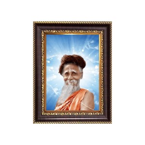 Sri Sri SitaRamdas OmkarNath Digital Print Photo 10.7x12.7 inches - Vibrant Religious Wall Art for Home or Office Decor.