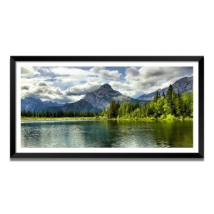 Nature Landscape Floating Frame Scenery Digital Print - (I5599) - 18x36 inch Modern Nature Wall Art for Living Room, Bedroom, Office, Hotels, Drawing Room Nature Landscape Floating Frame Scenery Digital Print - (I5599) - 18x36 inch Modern Nature Wall Art for Living Room, Bedroom, Office, Hotels, Drawing Room