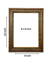 HiTech Sales Sri Ramakrishna Paramahamsadeb Painting for Living Room, Home Decor, Bedroom, Office with PVC Frame & Front Face - Glass (10 x 8 in)