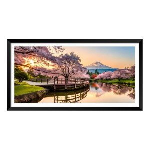 Nature Landscape Floating Frame Scenery Digital Print - (I5929) - 24x36 inch Modern Nature Wall Art for Living Room, Bedroom, Office, Hotels, Drawing Room Nature Landscape Floating Frame Scenery Digital Print - (I5929) - 24x36 inch Modern Nature Wall Art for Living Room, Bedroom, Office, Hotels, Drawing Room