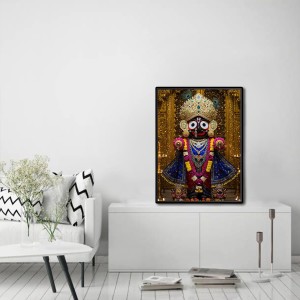 Jagannath Laminated Photo - 5x7 Inches, Divine Blessings for Home & Office and Temple Decoration Jagannath Laminated Photo - 5x7 Inches, Divine Blessings for Home & Office and Temple Decoration