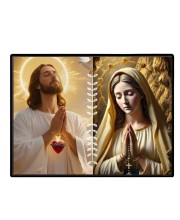 Jesus Christ-Immaculate Conception Laminated Photo - 7x9 Inches, Divine Blessings For Home & Office And Temple Decoration (F16269)