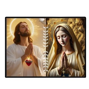 Jesus Christ-Immaculate Conception Laminated Photo - 7x9 Inches, Divine Blessings For Home & Office And Temple Decoration (F16269) Jesus Christ-Immaculate Conception Laminated Photo - 7x9 Inches, Divine Blessings For Home & Office And Temple Decoration (F16269)