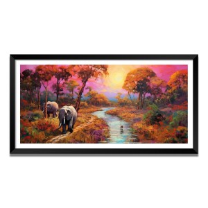 Nature Landscape Floating Frame Scenery Digital Print - (I5771) - 12x24 inch Modern Nature Wall Art for Living Room, Bedroom, Office, Hotels, Drawing Room Nature Landscape Floating Frame Scenery Digital Print - (I5771) - 12x24 inch Modern Nature Wall Art for Living Room, Bedroom, Office, Hotels, Drawing Room