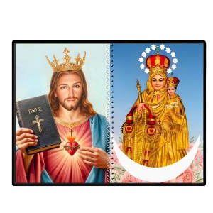 Jesus Christ - Our Lady Of Good Health Laminated Photo - 9x11 Inches, Divine Blessings For Home & Office And Temple Decoration (F16360) Jesus Christ - Our Lady Of Good Health Laminated Photo - 9x11 Inches, Divine Blessings For Home & Office And Temple Decoration (F16360)